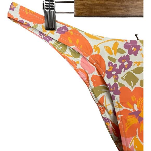 Stone Fox Swim Luka Bikini Bottom in Bloom Print Size XL NWT - Picture 6 of 9